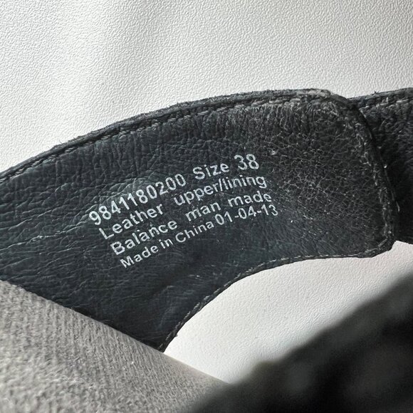 Dansko Womens Sophie Black Shagreen Dot Sandals Comfort size 38 US 7.5 8 - Picture 15 of 15